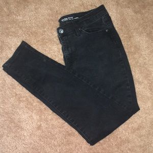 Black Mid Rise Jeans Size 10 | Mossimo